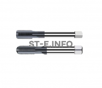 Метчик твердосплавные М20*2,5 машинный с прямой канавкой,  покрытие TiCN - st-e.info - Тверь