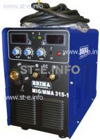 Сварочный инверторный полуавтомат BRIMA MIG/MMA-315-1 - st-e.info - Тверь