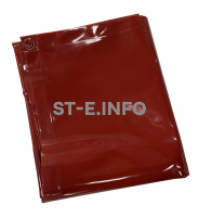 Шторка защитная 2x1.74m красная - st-e.info - Тверь
