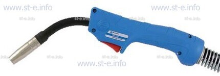 Горелка для полуавтоматической сварки TBi 250-DR-blue-ESG, со сменным поворотным корпусом, длина 3 метра - st-e.info - Тверь
