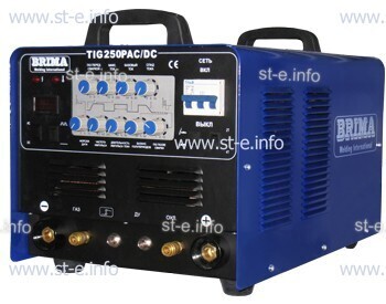 Универсальная установка аргонно-дуговой сварки BRIMA TIG 250 (380) ac/dc - st-e.info - Тверь