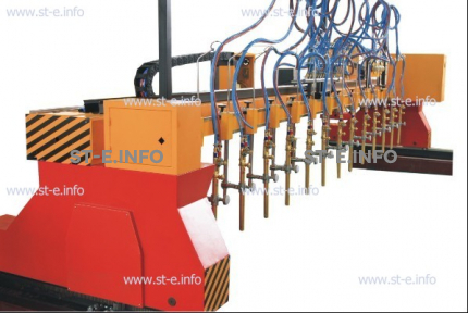 Портальная машина термической резки с много-головочным режимом реза. ST-MH6020 - st-e.info - Тверь