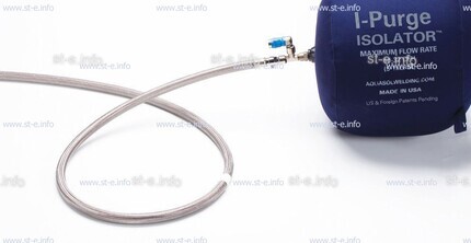 Односторонняя заглушка с трубкой и клапаном ISO 44" (1117 mm)  - st-e.info - Тверь