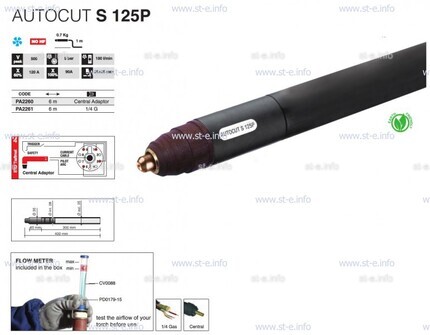 Голова плазмотрона для механизированной резки AUTOCUT S 125 P - st-e.info - Тверь