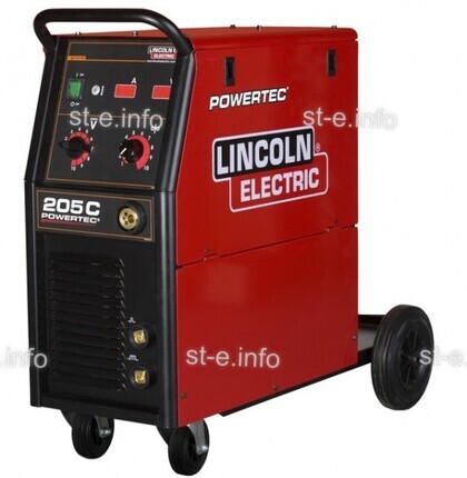 Полуавтомат Lincoln Electric Powertec 205C для сварки - st-e.info - Тверь