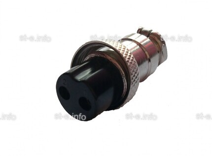 Розетка кабельная GX16-2 - st-e.info - Тверь