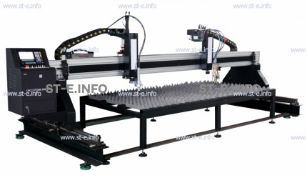 Портальный станок плазменной резки металла ST-3375G Plus (2500х6000мм) - st-e.info - Тверь