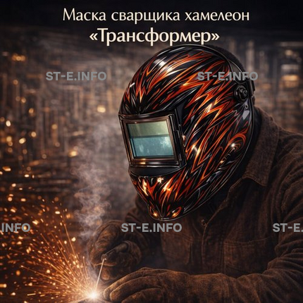 Маска сварщика хамелеон «Трансформер» (YXE-718G PRO) - st-e.info - Тверь