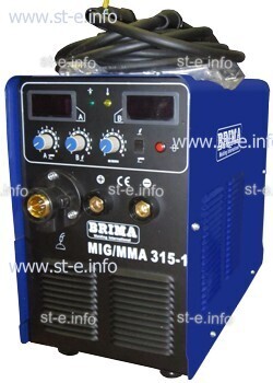 Сварочный инверторный полуавтомат BRIMA MIG/MMA-315-1 - st-e.info - Тверь
