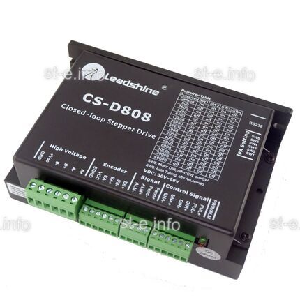  Серводрайвер шаговый CS-D808 Leadshine - st-e.info - Тверь